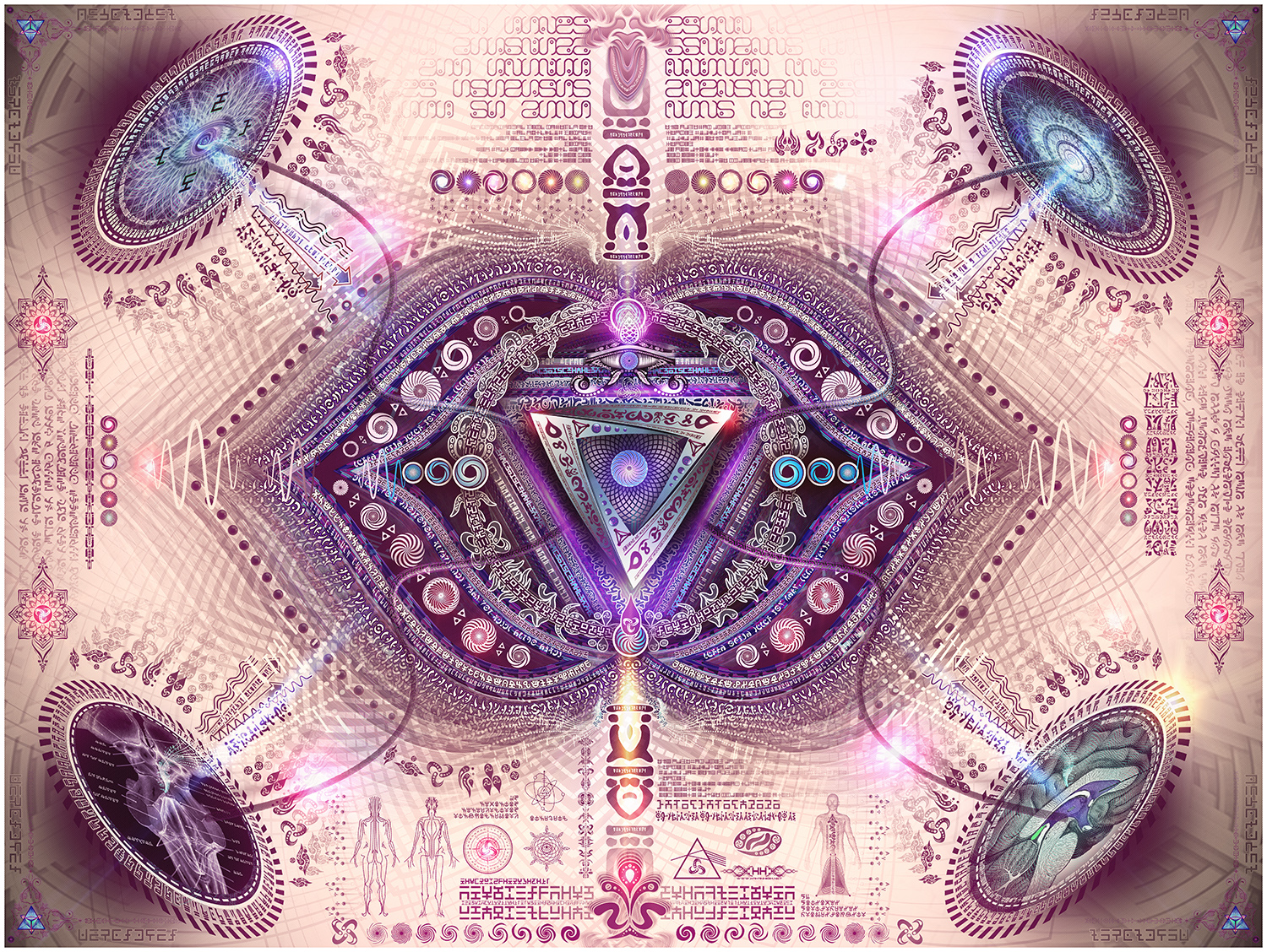 Bio-Energetic Vortexes No.6 - Insight (Third Eye Chakra)