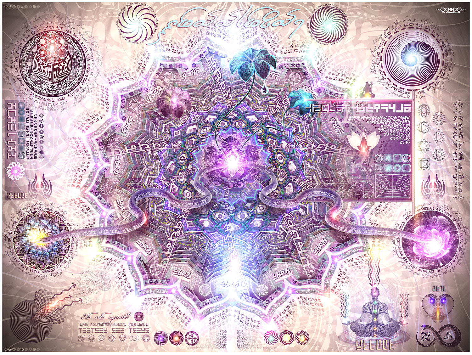 Bio-Energetic Vortexes No.7 - Spirit (Crown Chakra)