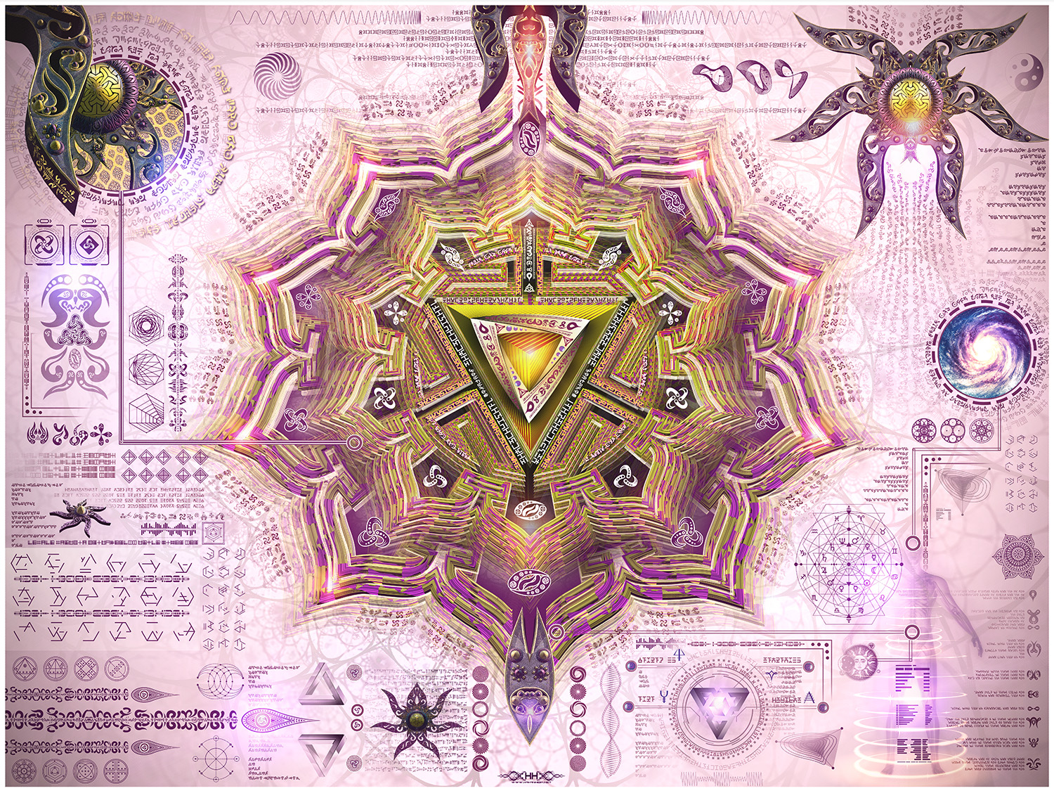 Bio-Energetic Vortexes No.3 - Power (Solar Plexus Chakra)