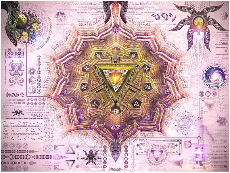 Bio-Energetic Vortexes No.3 - Power (Solar Plexus Chakra)