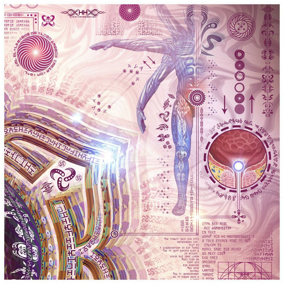 Bio-Energetic Vortexes No.2 - Flow (Sacral Chakra) detail 5