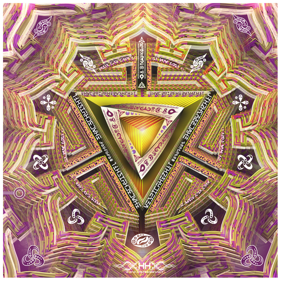 Bio-Energetic Vortexes No.3 - Power (Solar Plexus Chakra) detail 13