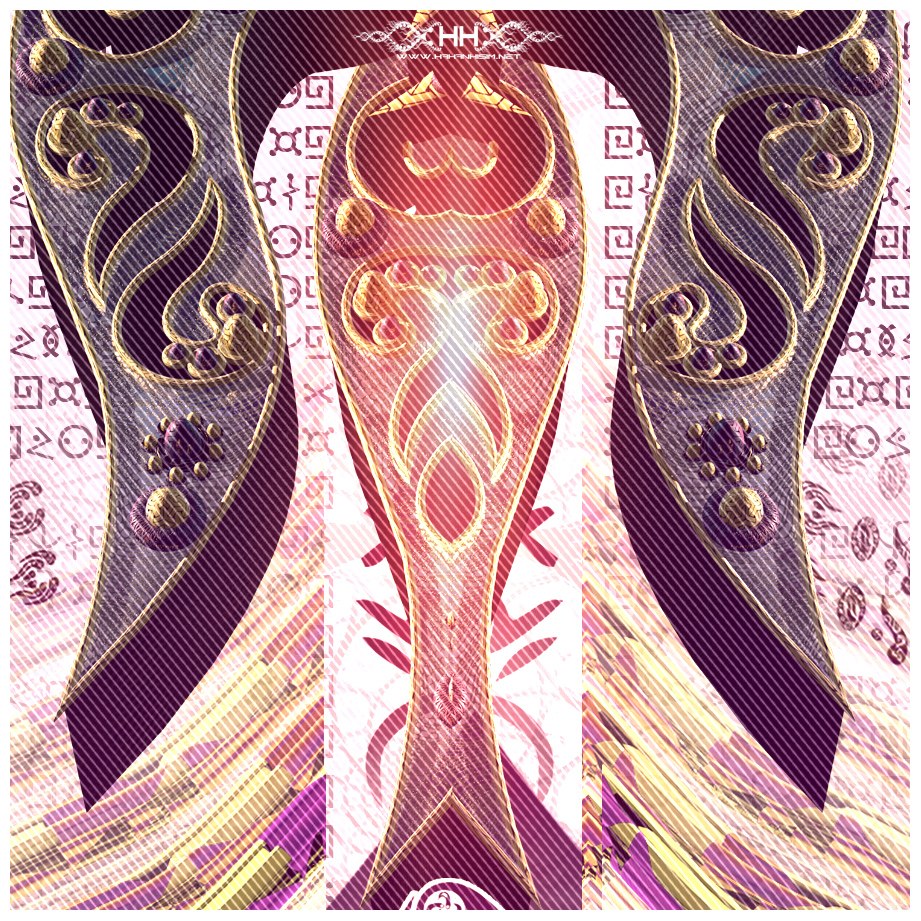 Bio-Energetic Vortexes No.3 - Power (Solar Plexus Chakra) detail 3