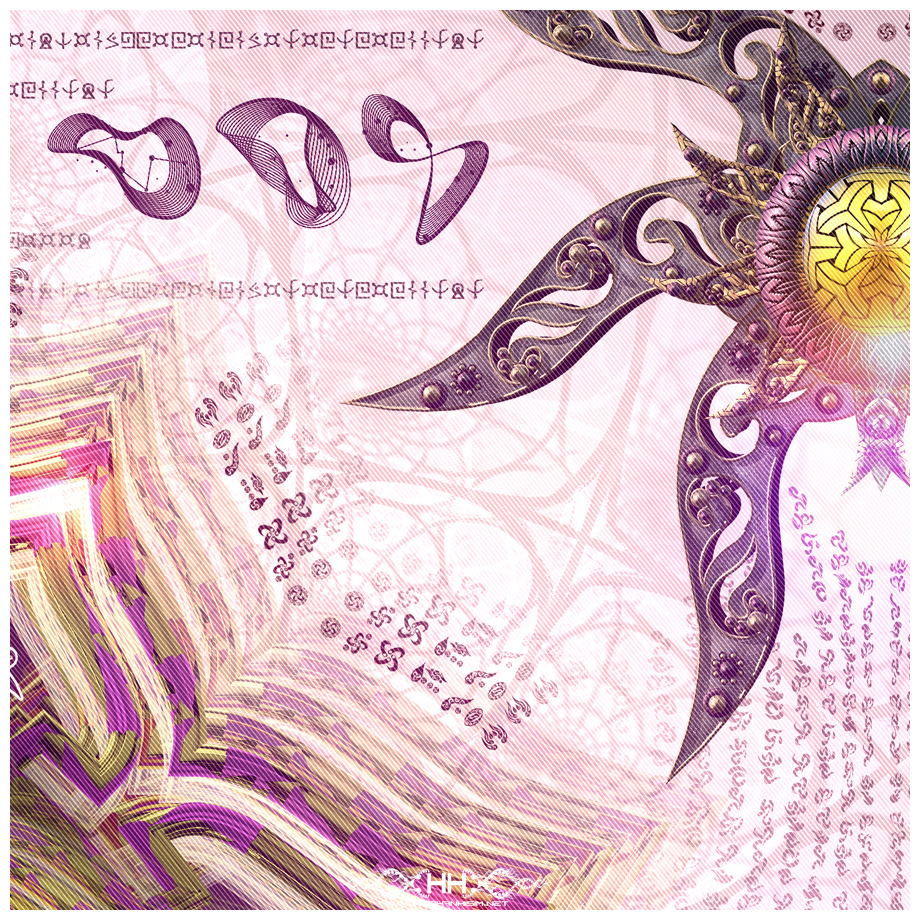 Bio-Energetic Vortexes No.3 - Power (Solar Plexus Chakra) detail 5