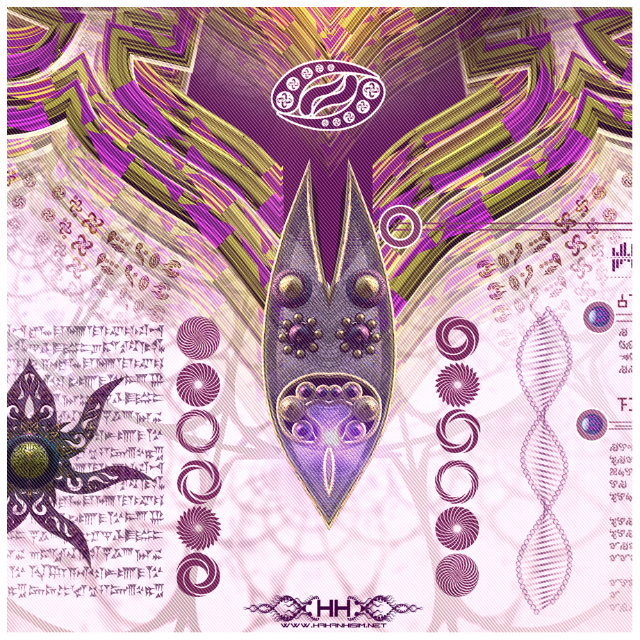 Bio-Energetic Vortexes No.3 - Power (Solar Plexus Chakra) detail 7