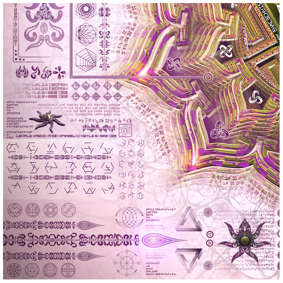 Bio-Energetic Vortexes No.3 - Power (Solar Plexus Chakra) detail 8