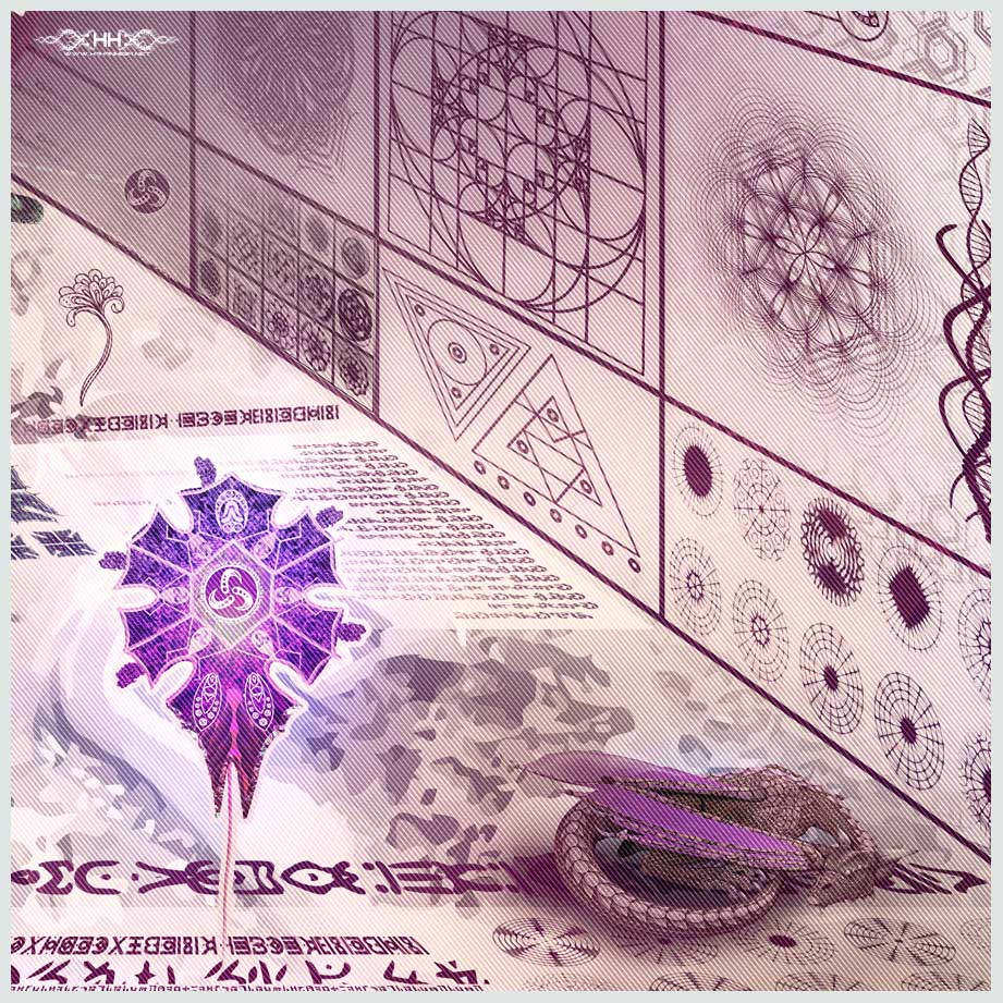 Universal Transmissions VIII - Recursive Pantheism detail 1