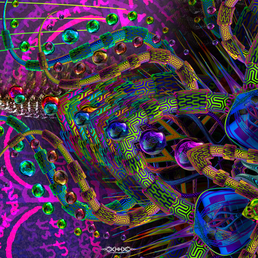 Prismatic Mandala detail 3