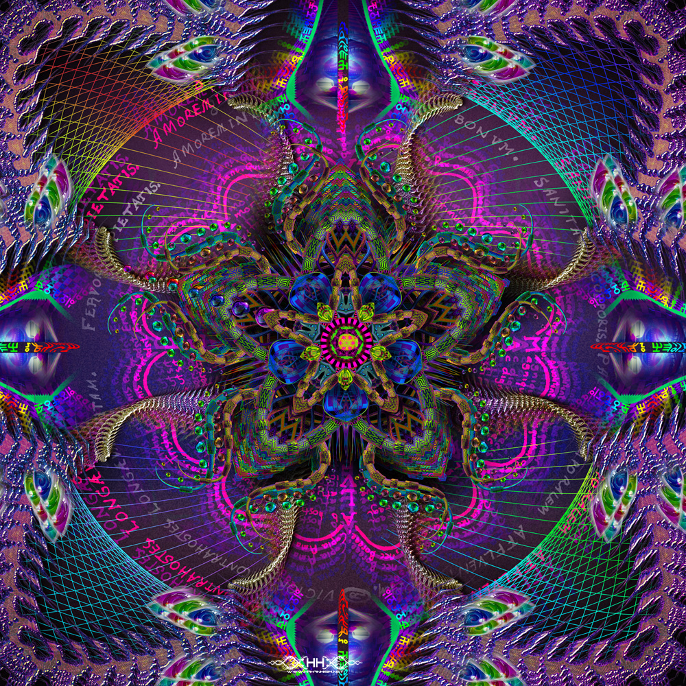 Prismatic Mandala detail 7