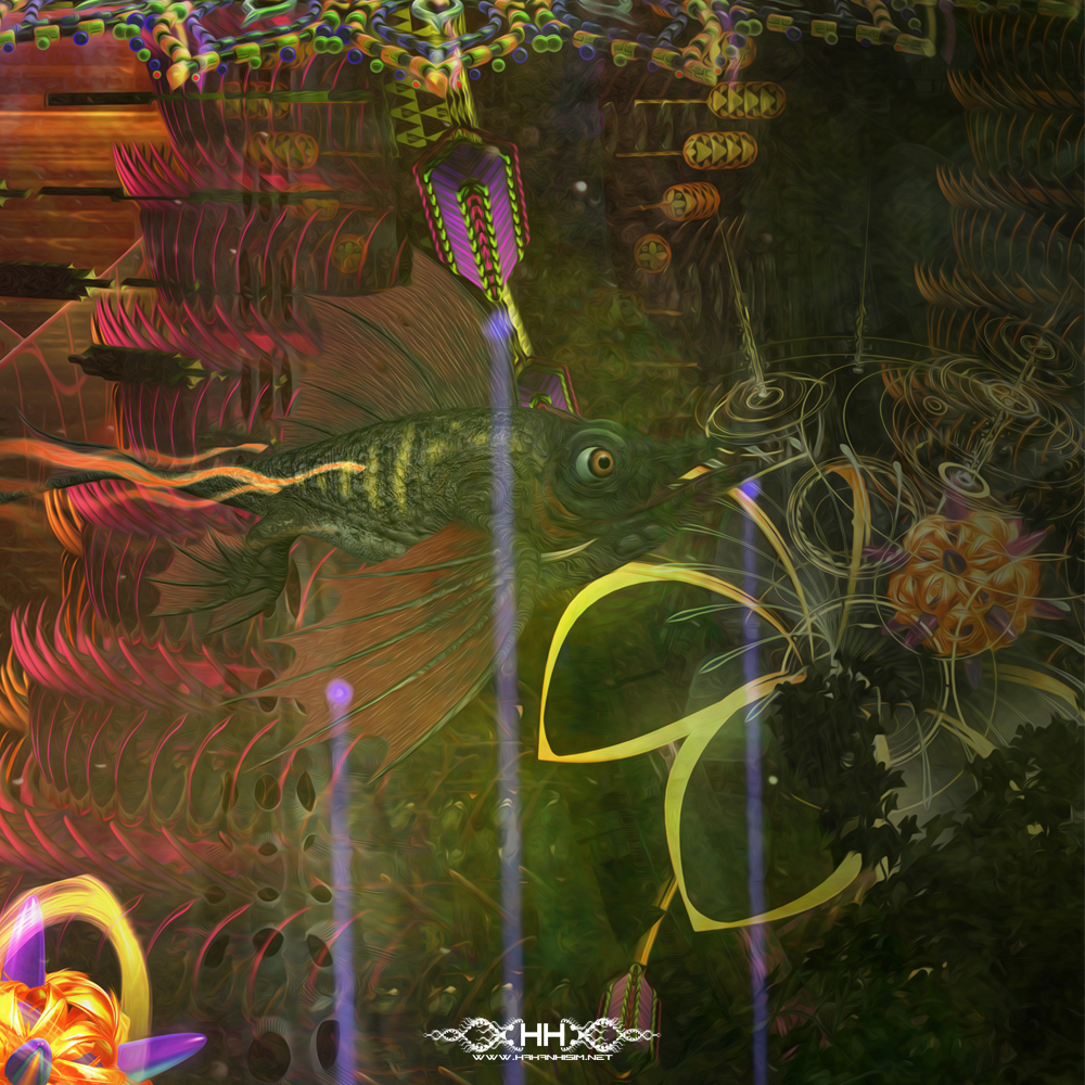 Sacred Symbiosis detail 3