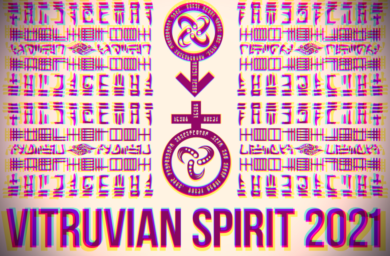 Universal Transmissions XI - Vitruvian Spirit - Seeding the new renaissance detail 1