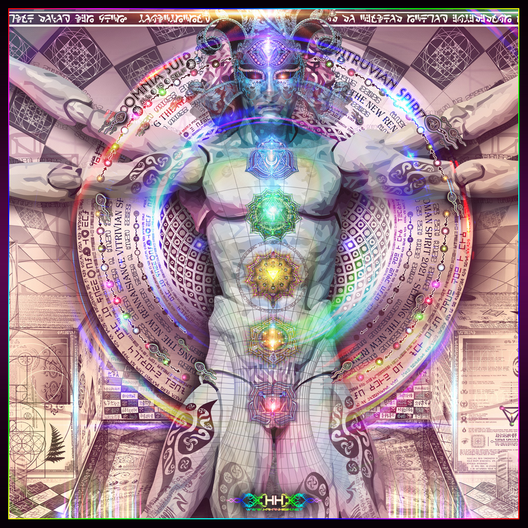 Universal Transmissions XI - Vitruvian Spirit - Seeding the new renaissance detail 34