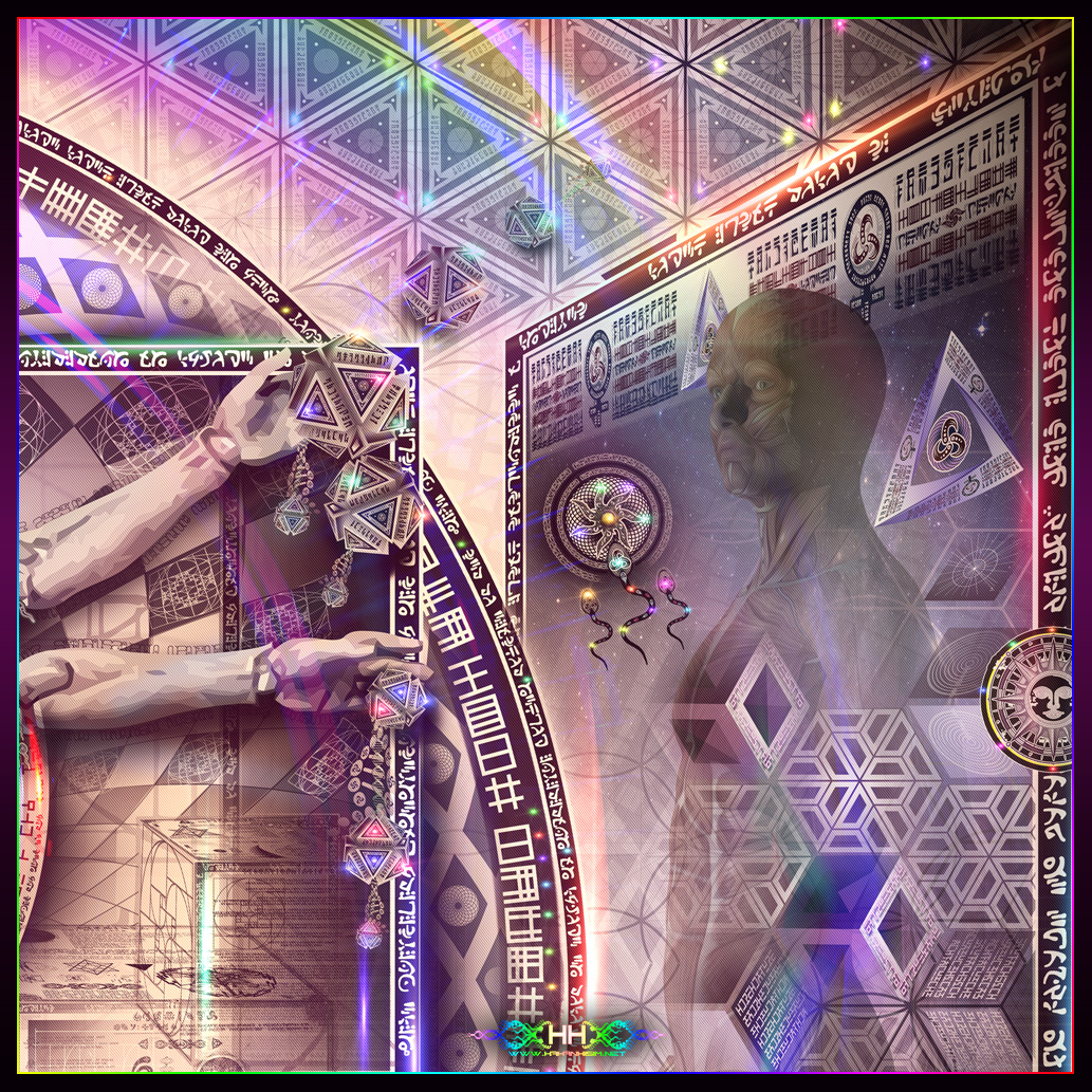 Universal Transmissions XI - Vitruvian Spirit - Seeding the new renaissance detail 38