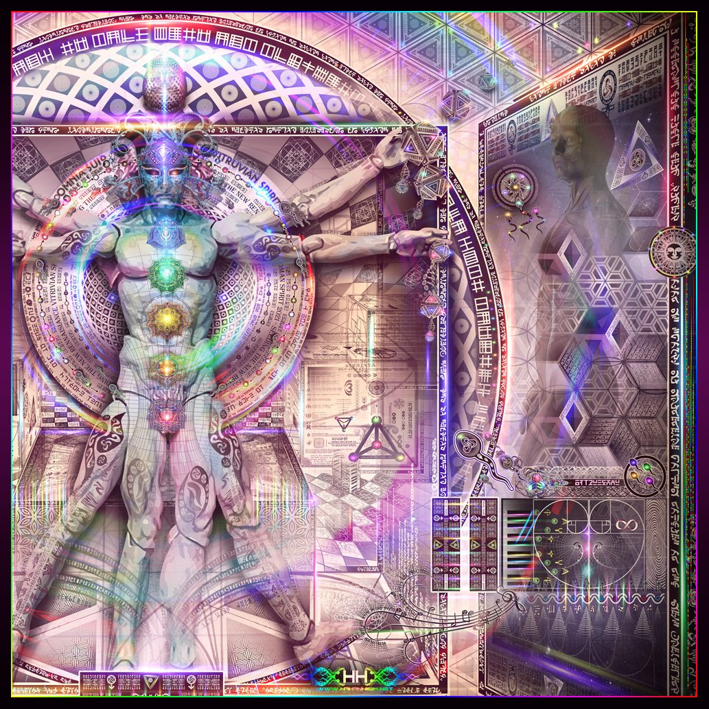 Universal Transmissions XI - Vitruvian Spirit - Seeding the new renaissance detail 42